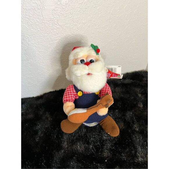 Great American Fun Corp Singing and Dancing Santa Vibrates Sings Vintage 90s - Picture 1 of 4